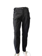 Load image into Gallery viewer, Winter Fleece Pants Men Soft Cargo Pant Male Solid Trousers Mens Work Joggers