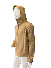 Load image into Gallery viewer, Men's Hooded Softshell Jacket