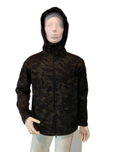 Load image into Gallery viewer, Men's Hooded Softshell Jacket