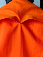 Load image into Gallery viewer, Uniforms & Work wear Two Tone Orange Navy Hi-Vis Work Shirt for Men- Long Sleeves