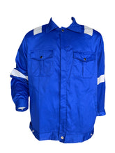 Load image into Gallery viewer, Pre-Shrunk Cotton Jacket (Navy Blue)