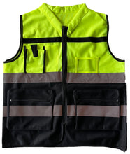 Load image into Gallery viewer, High Visibility Reflective Safety Vest/Jacket