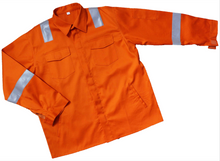 Load image into Gallery viewer, Safety Cotton Jacket with Reflective Tapes