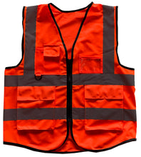 Load image into Gallery viewer, High Visibility Reflective Safety Vest/Jacket