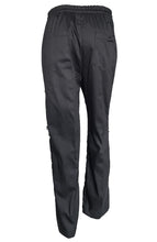 Load image into Gallery viewer, Black chef pant cargo pant