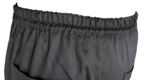 Load image into Gallery viewer, Black chef pant cargo pant