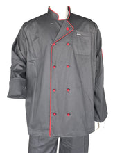 Load image into Gallery viewer, Chef Coat Classic Double-Breasted Button Long Sleeve Chef Jacket