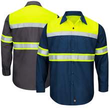 Load image into Gallery viewer, Hi vis working shirt