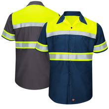 Load image into Gallery viewer, Hi vis working shirt