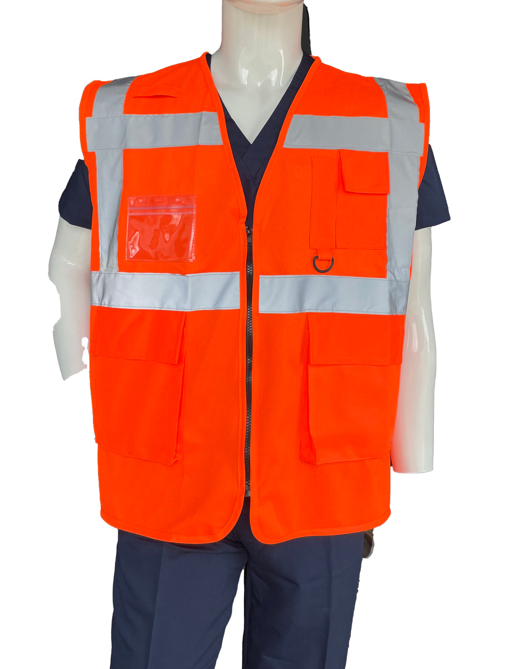 HiVis Mesh Safety Vest