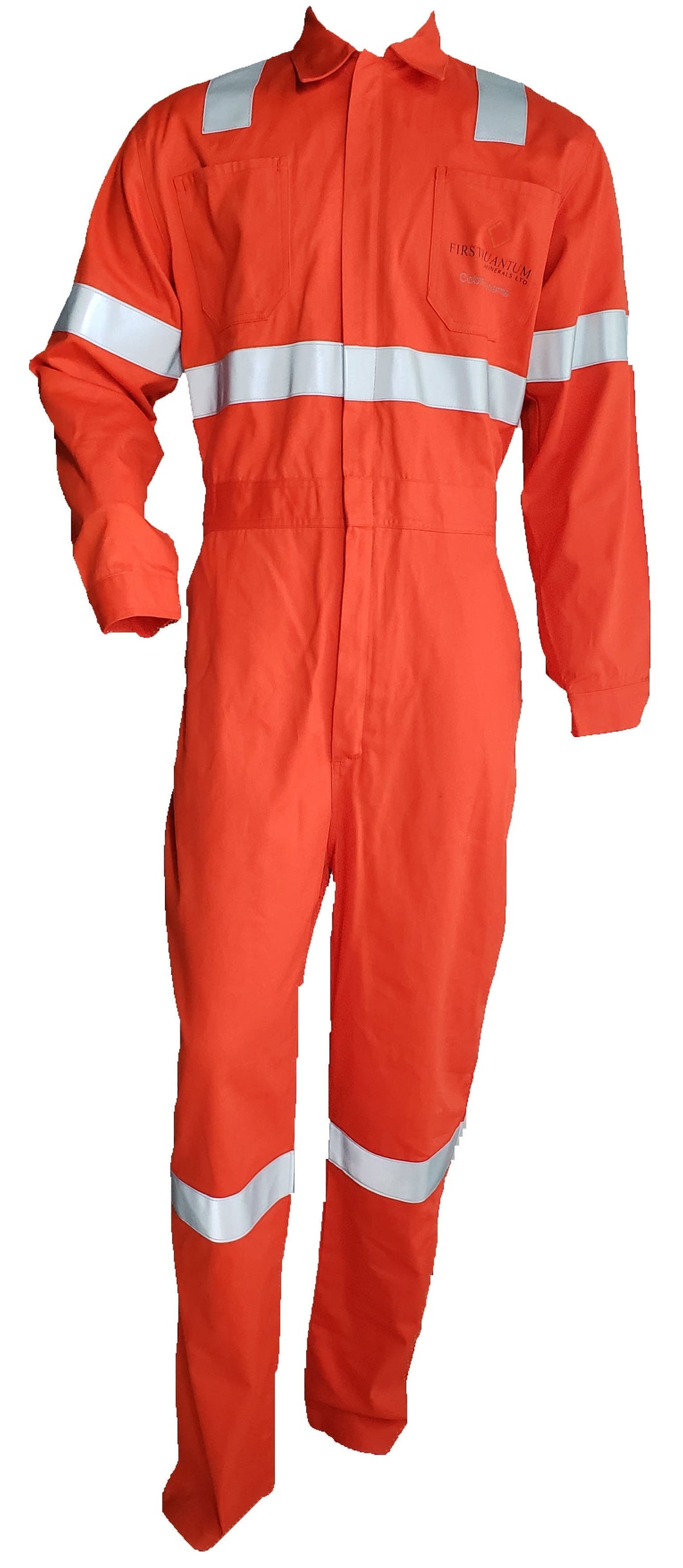 Cotton Coverall With TC ReflectiveTapes