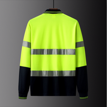 Load image into Gallery viewer, HIVIS JERSEY POLO - LONG SLEEVE
