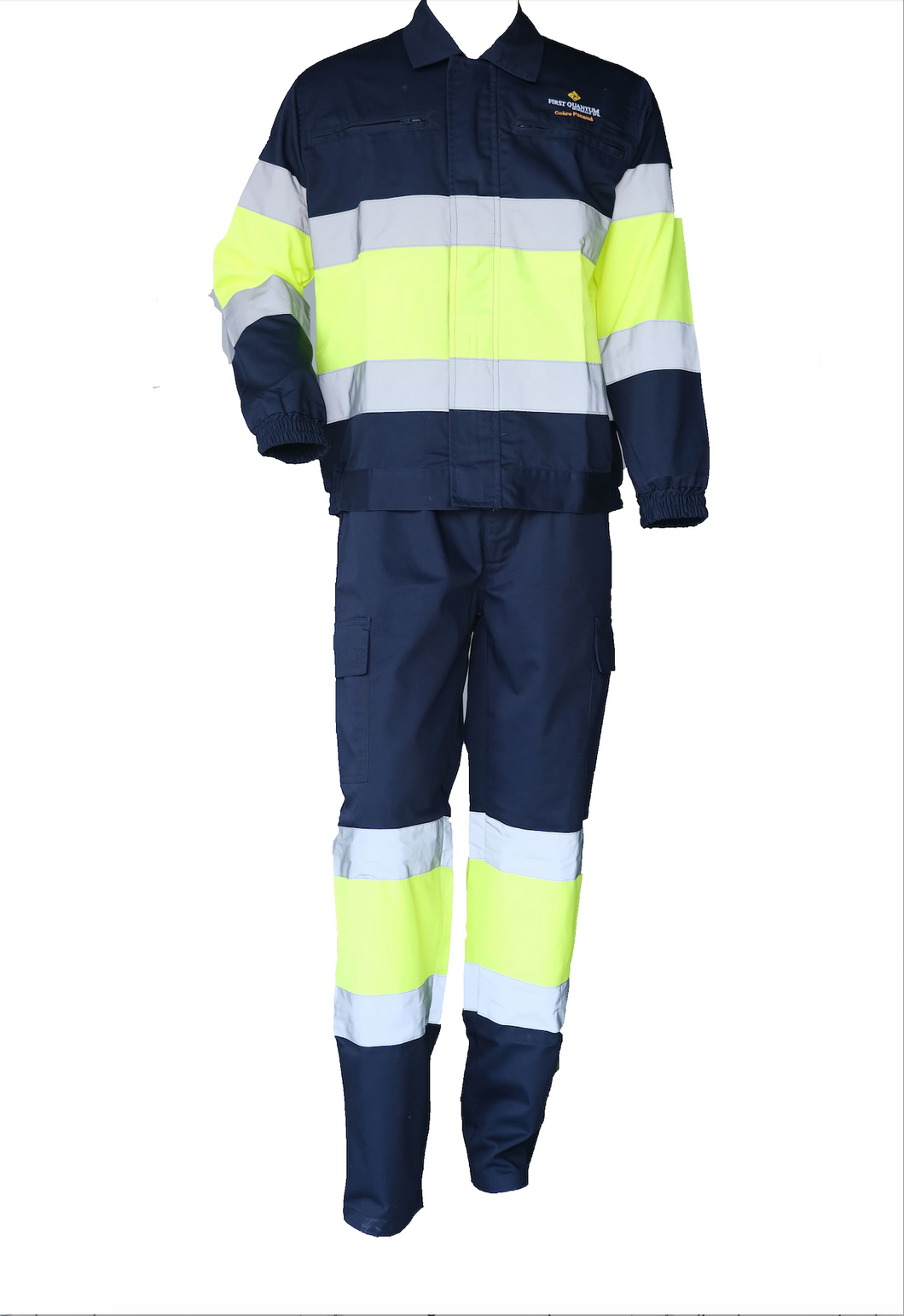 High visibility jacket with pants