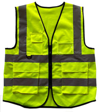 Load image into Gallery viewer, High Visibility Reflective Safety Vest/Jacket
