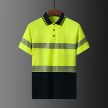 Load image into Gallery viewer, 2 Tones Short Sleeve Polo
