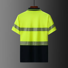 Load image into Gallery viewer, 2 Tones Short Sleeve Polo
