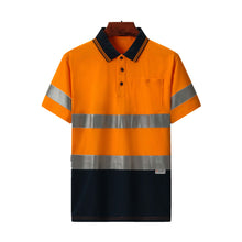 Load image into Gallery viewer, Hivis Two Tones Polo Shirt
