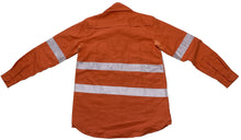 Load image into Gallery viewer, 55%Hemp,45%Cotton  LADIES HEMP HIGH VIS SAFETY WORK SHIRT
