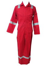 Load image into Gallery viewer, Pyrovatex flame retardant treatment Reflective Cotton Coverall
