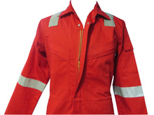 Load image into Gallery viewer, Pyrovatex flame retardant treatment Reflective Cotton Coverall
