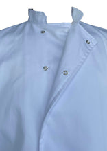 Load image into Gallery viewer, Long Sleeve chef coat with stud button
